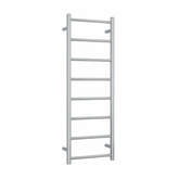 Straight Round Stainless Thermorail Ladder - 400X1120X122mm 65Watts 8 Bars